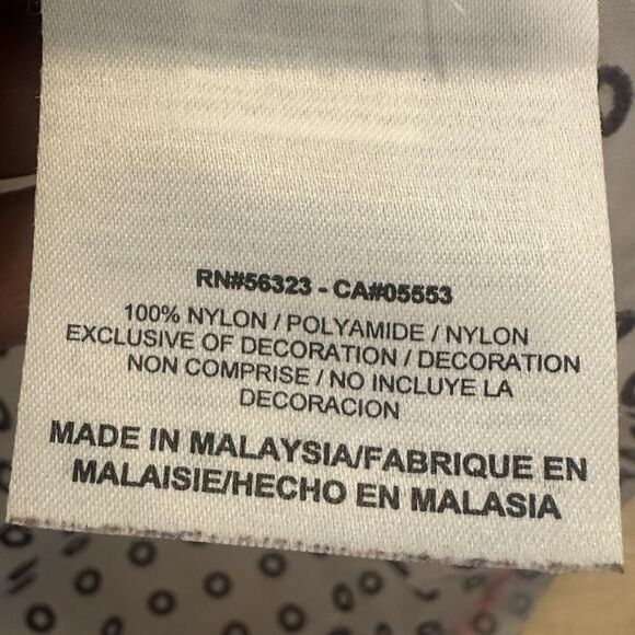 Nike Run Women Large Full Zip Lightweight Jacket Opaque Clear Translucent - Picture 7 of 11